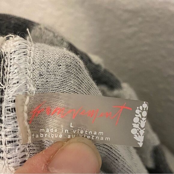 FP Movement by Free People Where The Wind Blows Jacquard Shorts cotton pull on L - Picture 10 of 11